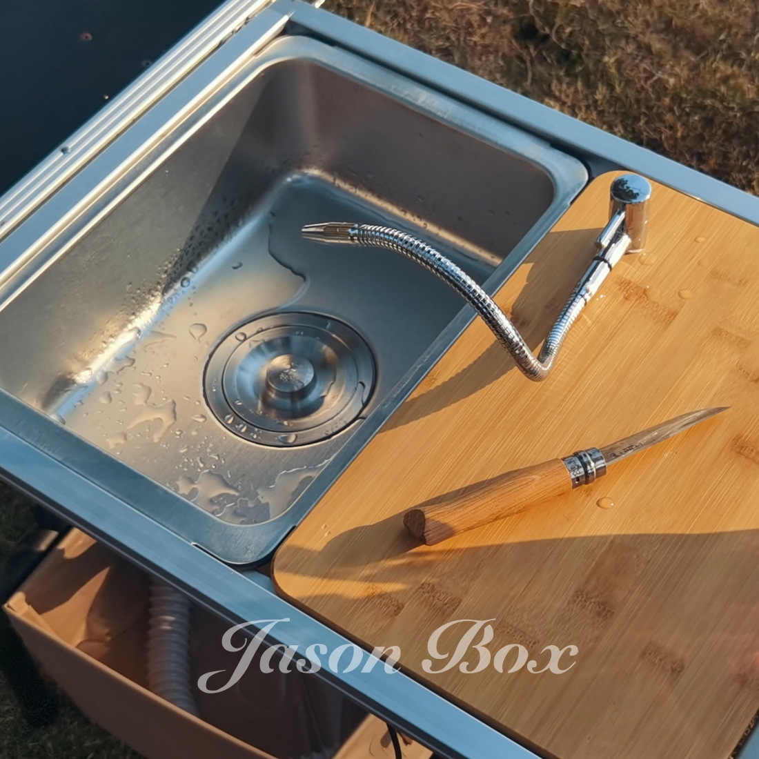 Outdoor Camping Kitchen With Sink - Outdoor IGT Camping Table Kitchen Zebra