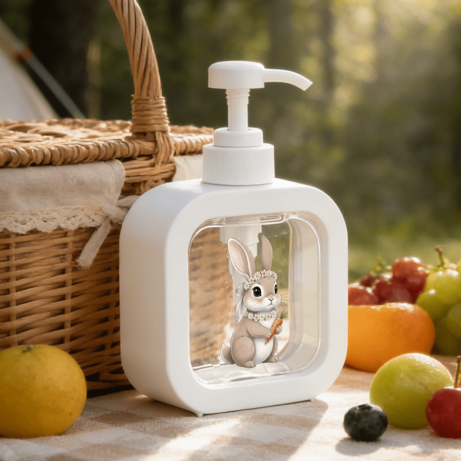 Outdoor Camping Kitchen With Sink - Bunny Carrot Soap Dispenser Multi-Purpose For