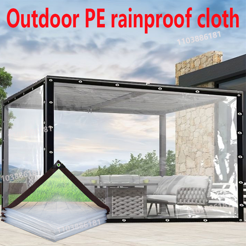 Transparent Outdoor Tarpaulin  - Outdoor Camping Dog Fence ulasan dan harga