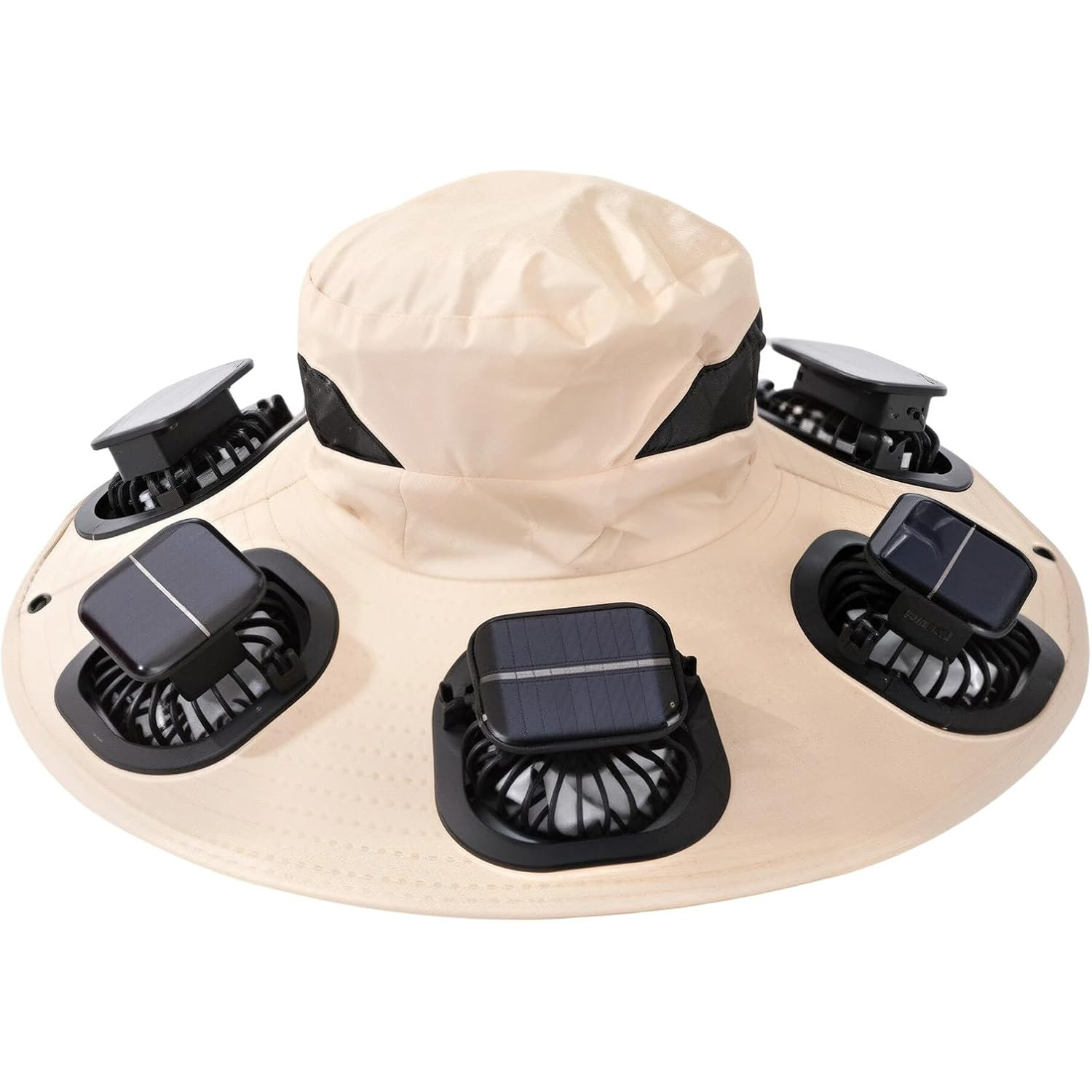 2026 Hot Summer 6 Fans Visor C - Outdoor Camping Hat ulasan dan harga