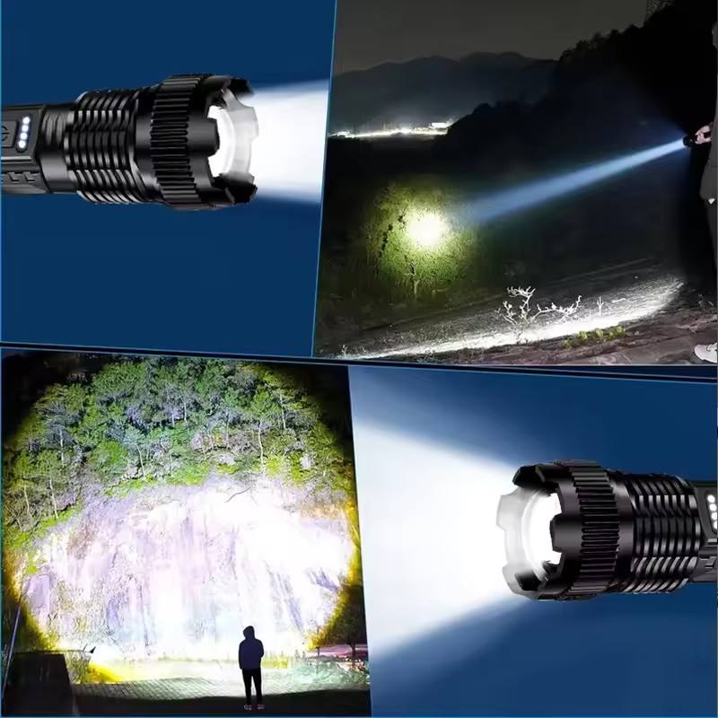 2pcs/set High Power LED Flashl - Outdoor Camping Glamping Share ulasan dan harga