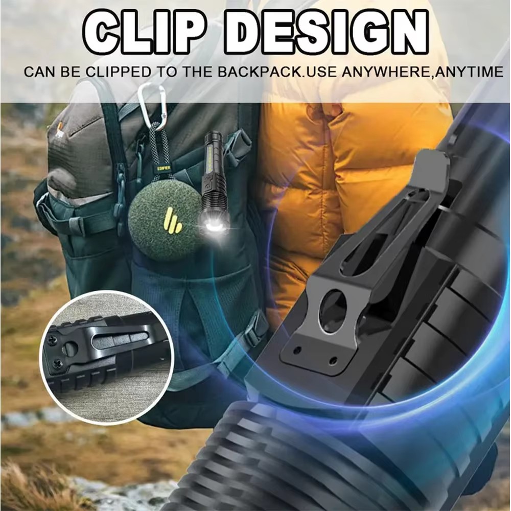 2pcs/set High Power LED Flashl - Outdoor Camping Glamping Share ulasan dan harga
