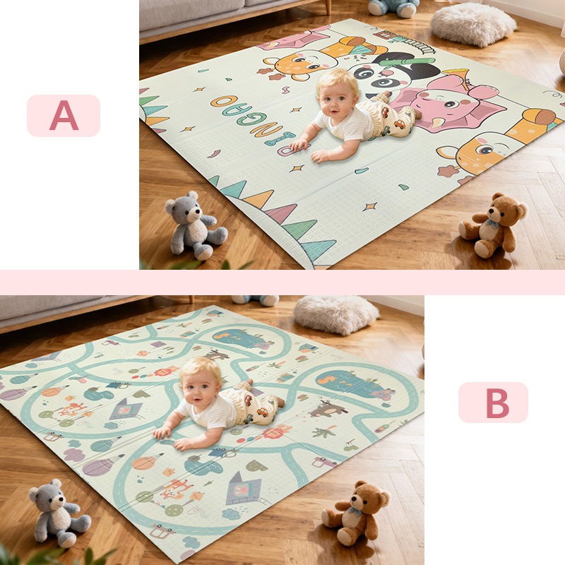 1pc Large Foldable Baby Crawli - Outdoor Camping Mats Large ulasan dan harga