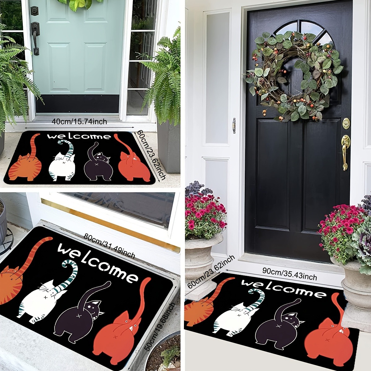1PC Cute Cartoon cats pattern  - Outdoor Camping Kitchen With Sink ulasan dan harga