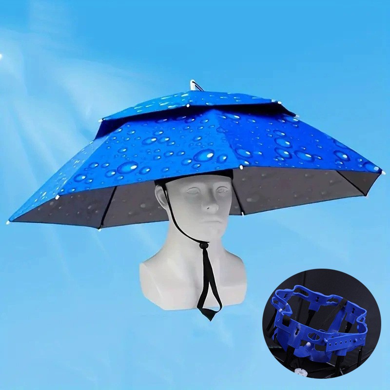 Double Layer Adjustable Fishin - Outdoor Camping Hat ulasan dan harga