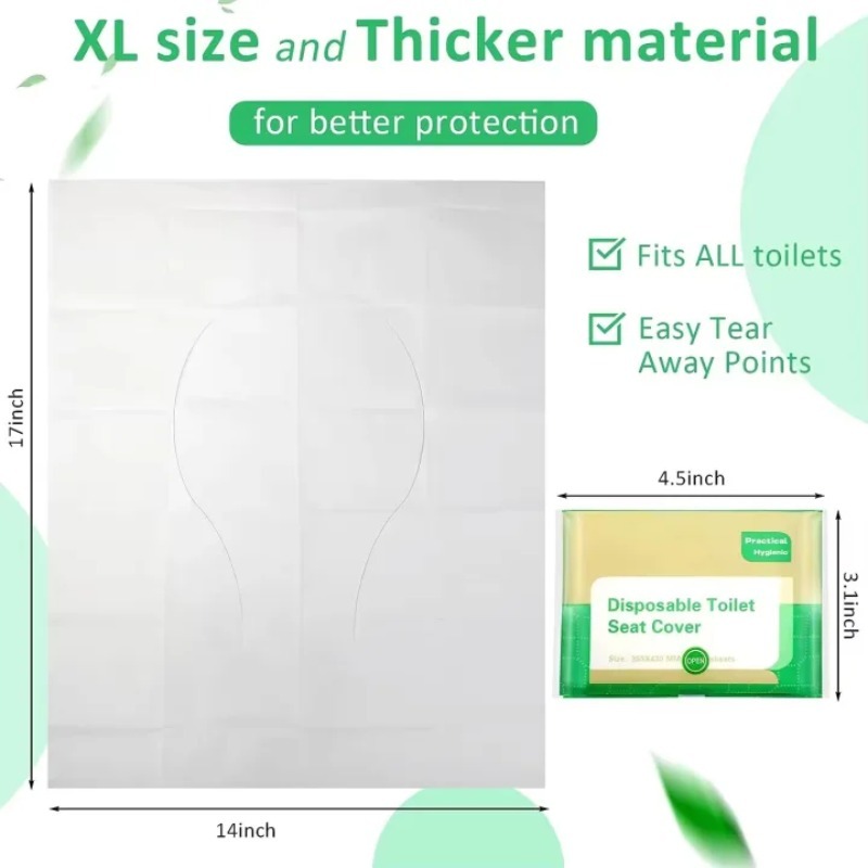 10-120PCS Disposable Toilet Se - Outdoor Camping Toilet ulasan dan harga