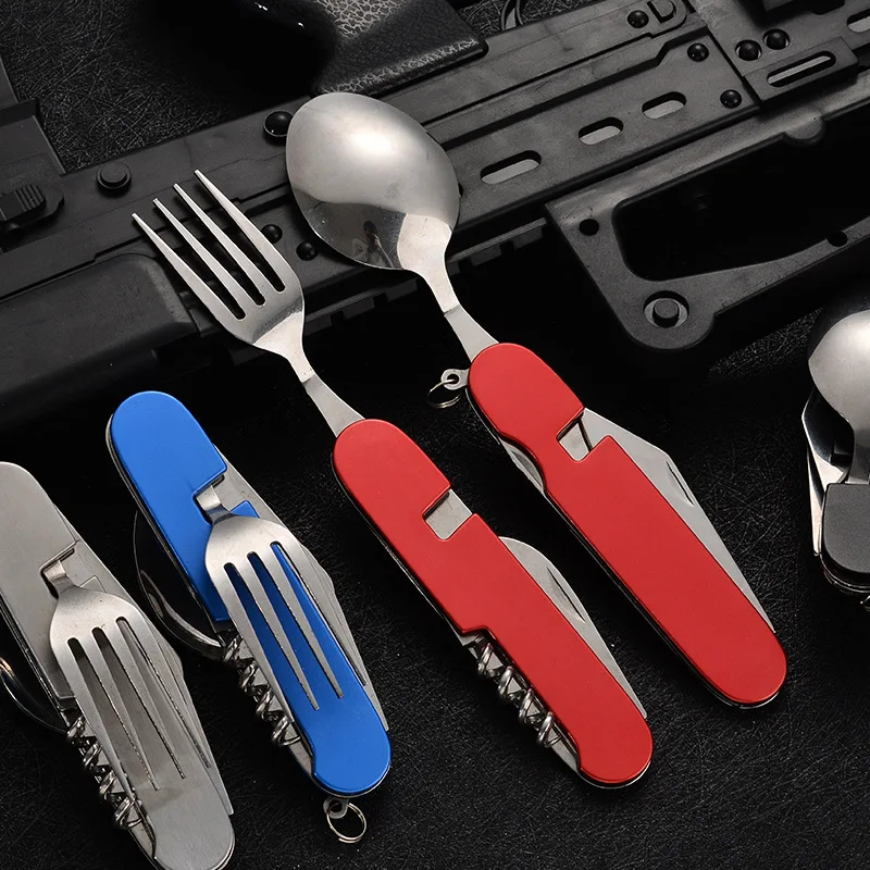 4 in 1 Folding Tableware Detac - Camping Quiet ulasan dan harga