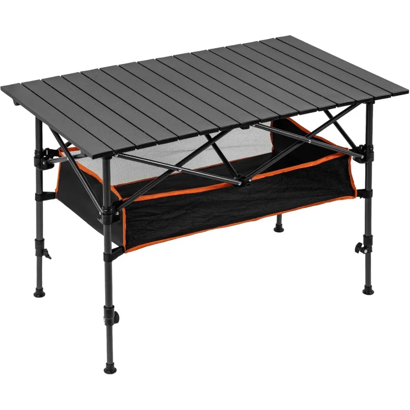 Camping Table with Storage Bas - Outdoor Camping Table With Storage ulasan dan harga