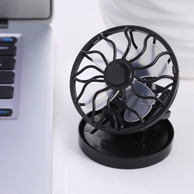 Portable Mini Solar Clip Fan S - Outdoor Camping Hat ulasan dan harga