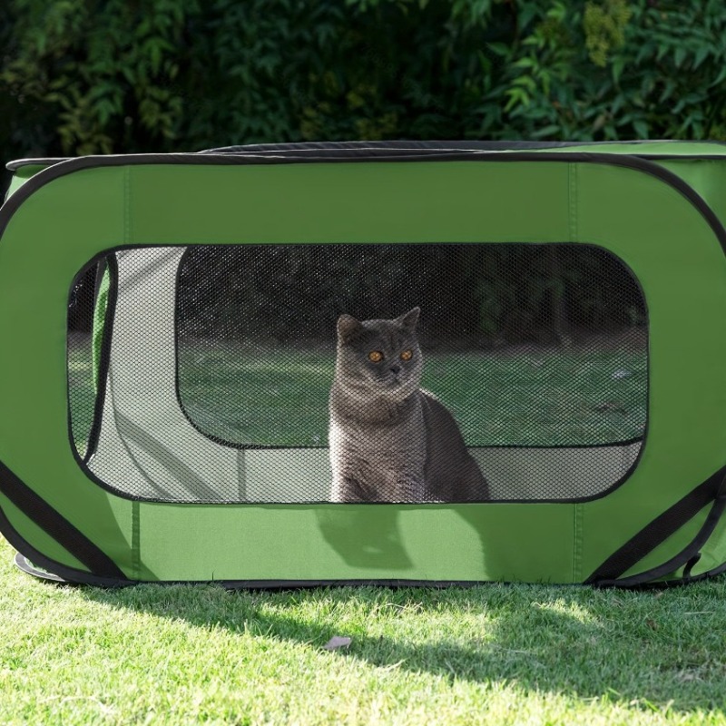 Portable Pet Tent Foldable Exe - Outdoor Camping Dog Fence ulasan dan harga
