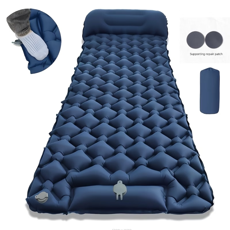 TPU Inflatable Sleeping Pad, U - Outdoor Inflatable Camping Tent With Air Pump ulasan dan harga