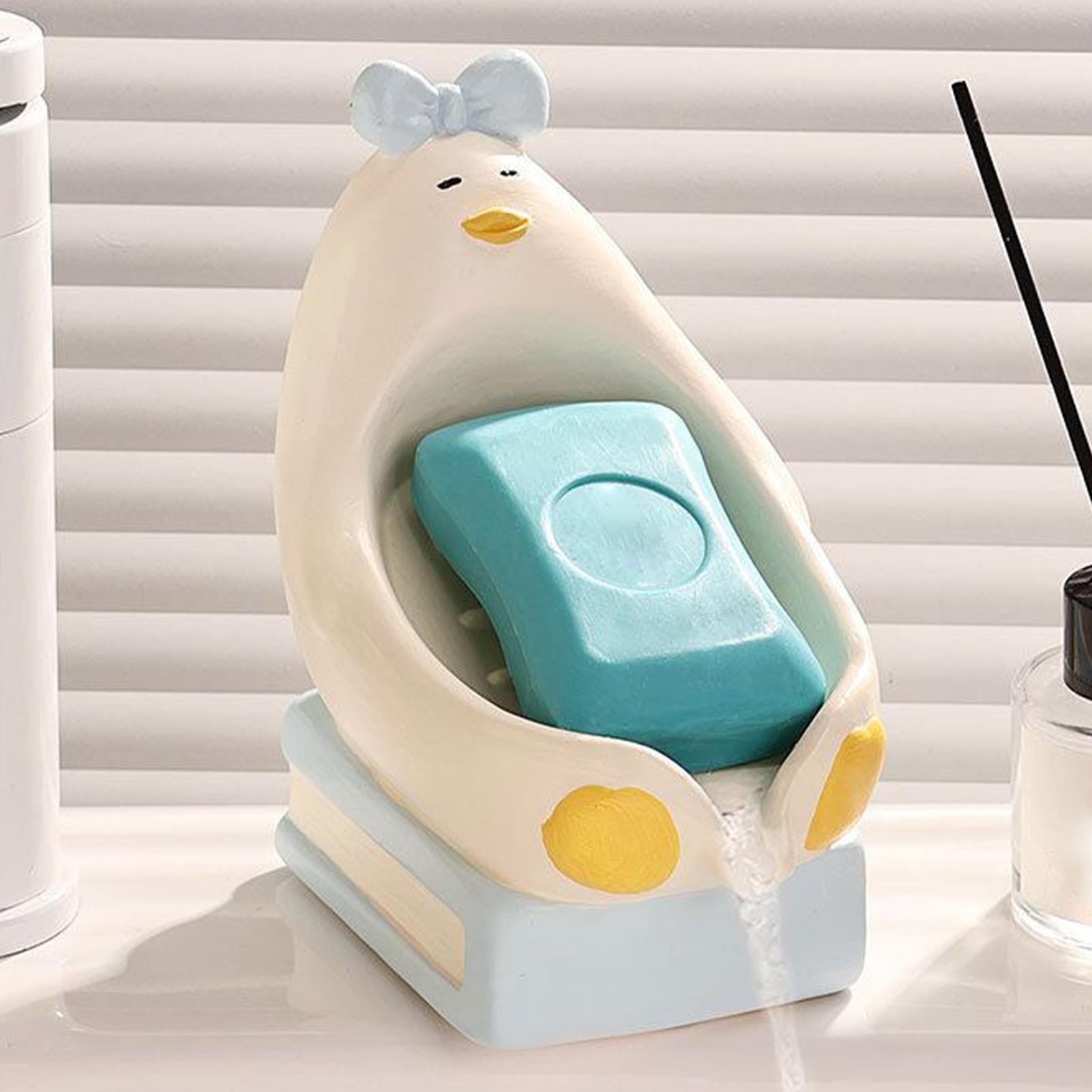 Soap Dish Ceramic Sitting Duck - Outdoor Camping Kitchen With Sink ulasan dan harga