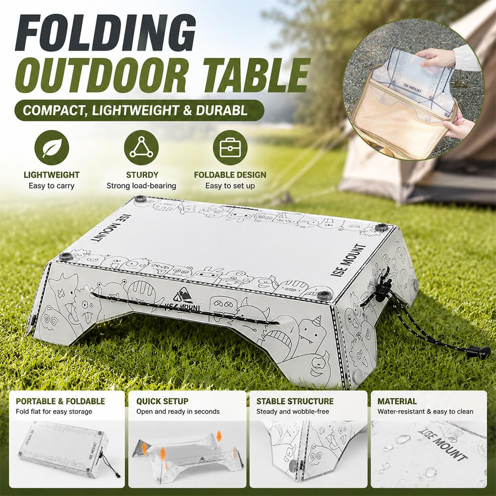 Portable Multi Folding Camping - Outdoor Camping Table With Storage ulasan dan harga