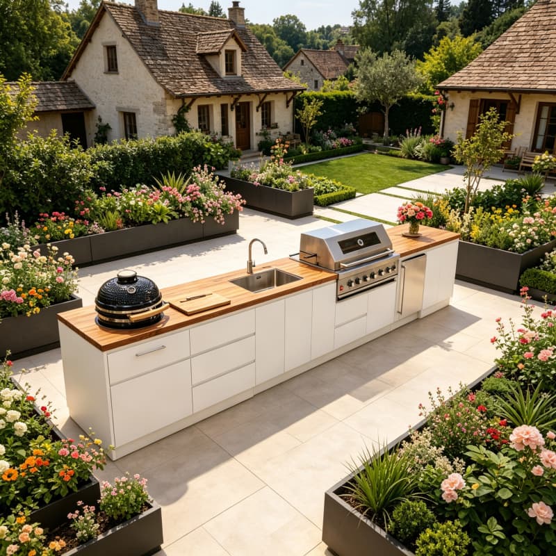 Folding Outdoor Kitchen Camp T - Outdoor Camping Kitchen With Sink ulasan dan harga