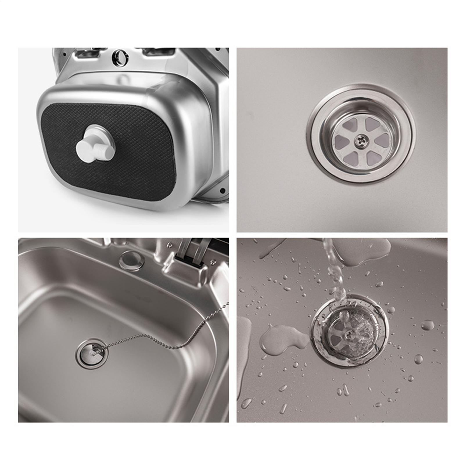 Drain Strainer Stainless Steel - Outdoor Camping Kitchen With Sink ulasan dan harga