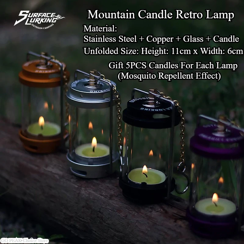 GOPEAK Outdoor Candle Lights S - Outdoor Camping Glamping Share ulasan dan harga