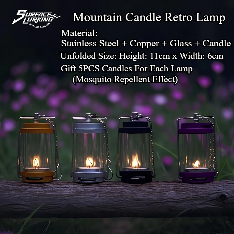 GOPEAK Outdoor Candle Lights S - Outdoor Camping Glamping Share ulasan dan harga