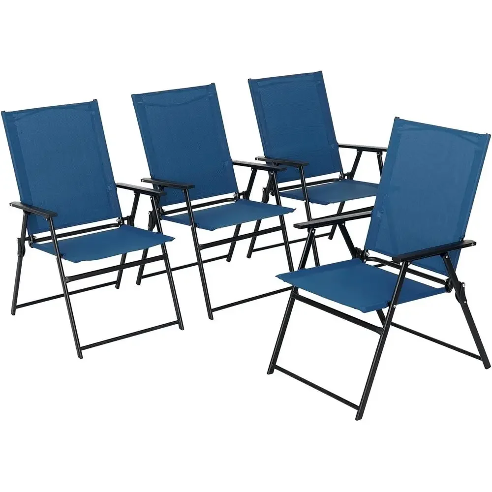 4-Piece Patio Dining Set with  - Outdoor Camping Dining Set ulasan dan harga