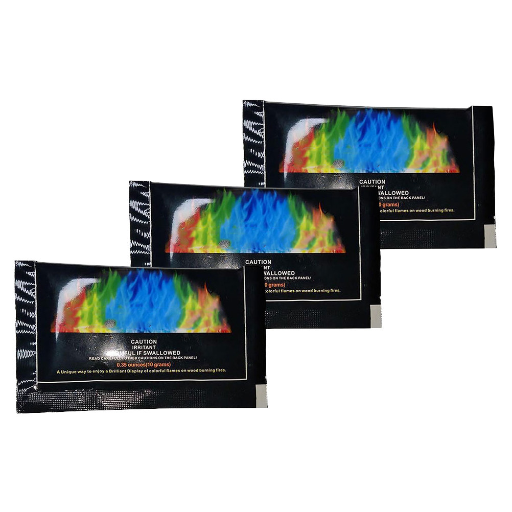 3 Pcs Fire Changing Color Pack - Camping Quiet ulasan dan harga