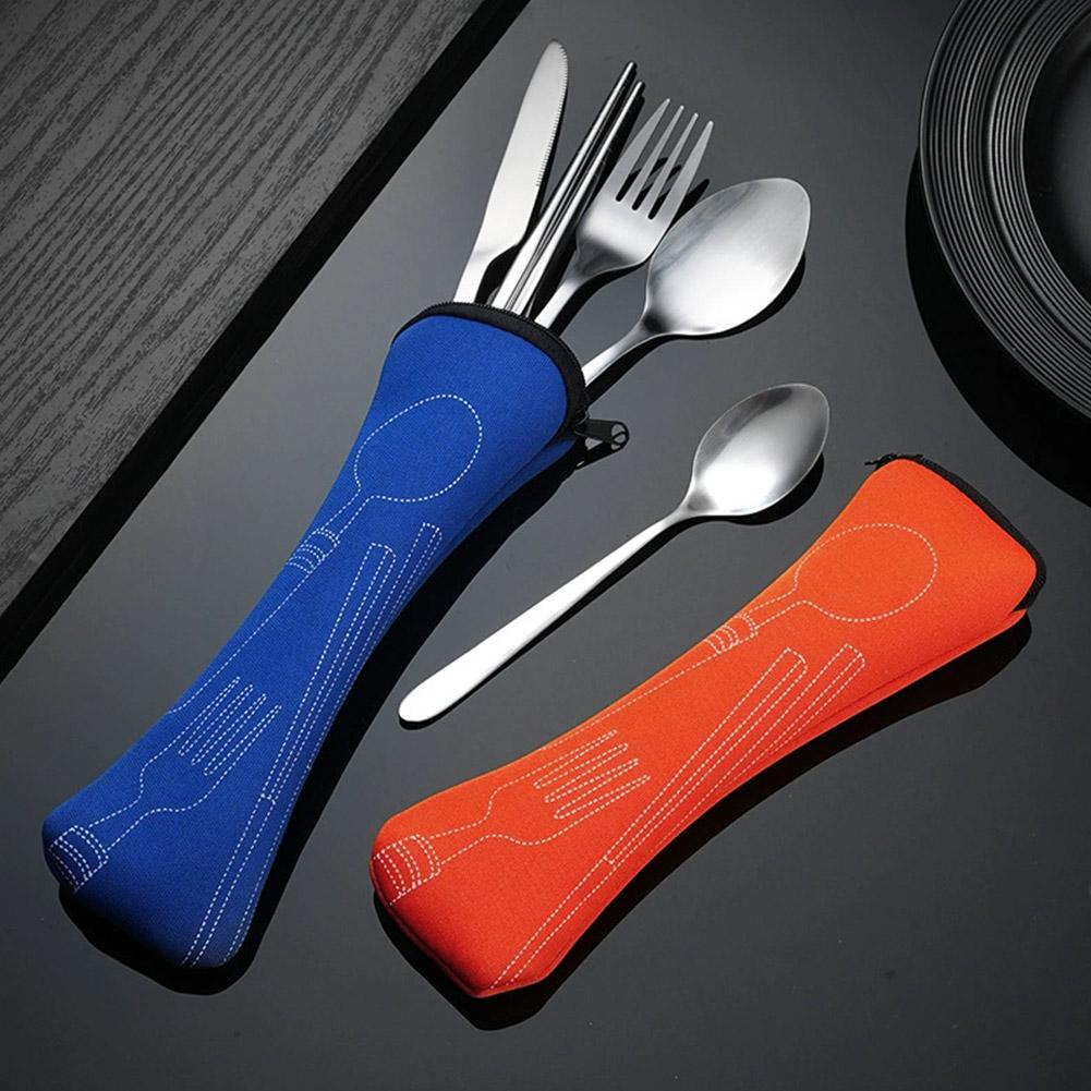Picnic Set Tableware Washable  - Outdoor Camping Dining Set ulasan dan harga
