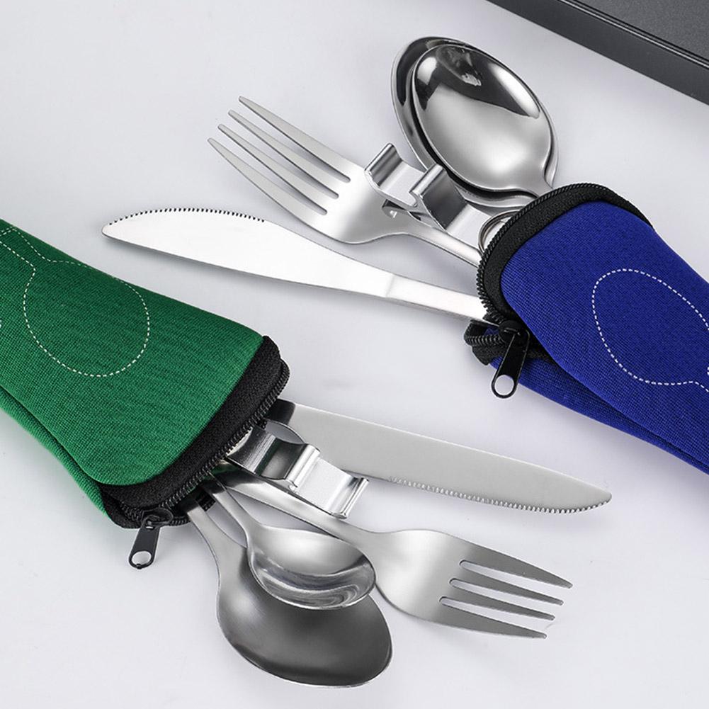 Picnic Set Tableware Washable  - Outdoor Camping Dining Set ulasan dan harga