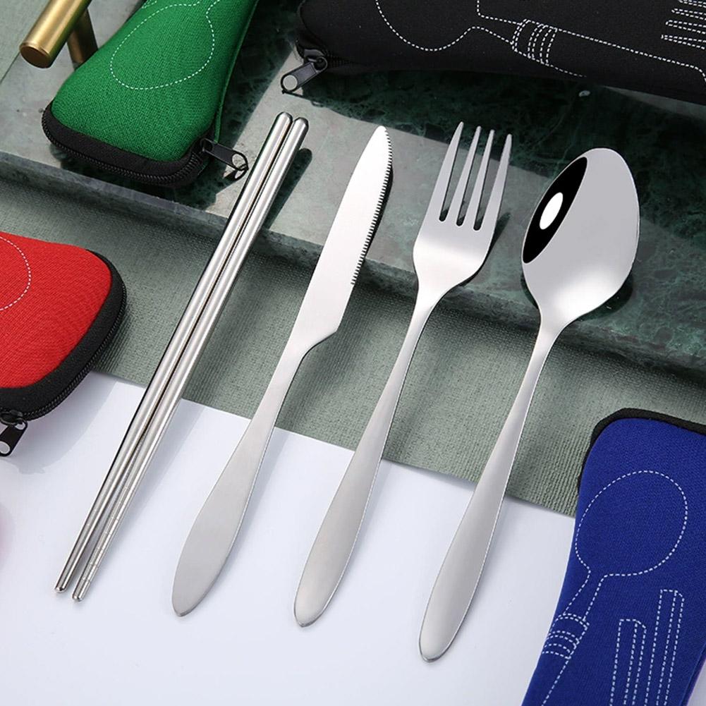 Picnic Set Tableware Washable  - Outdoor Camping Dining Set ulasan dan harga