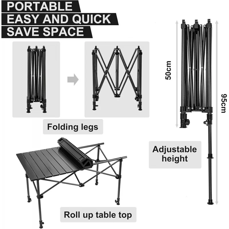 Camping Table with Storage Bas - Outdoor Camping Table With Storage ulasan dan harga