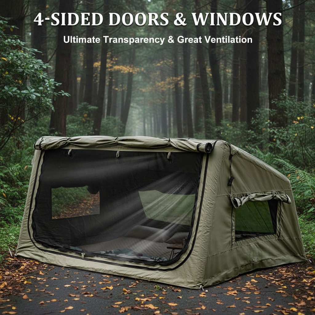 Outdoor Automatic Inflatable C - Outdoor Camping Set ulasan dan harga