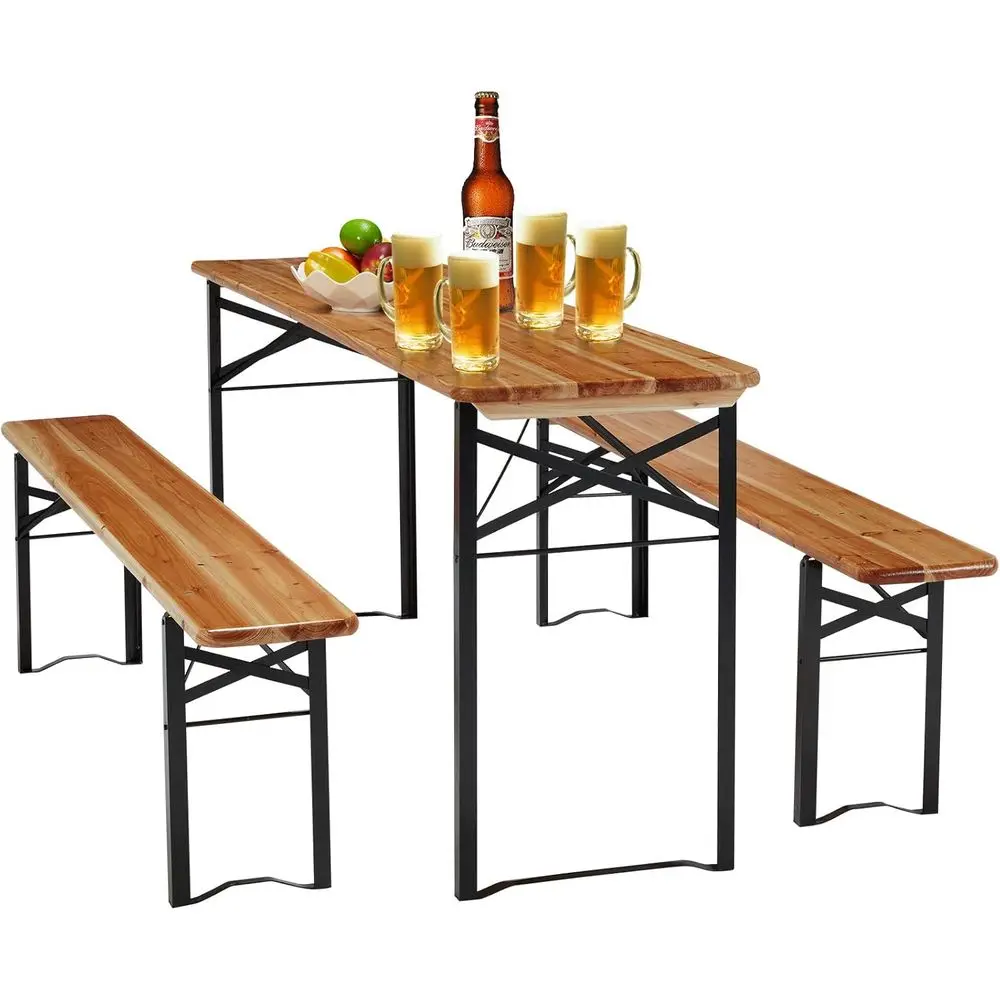 Portable 70 3-Piece Picnic Tab - Outdoor Camping Dining Set ulasan dan harga
