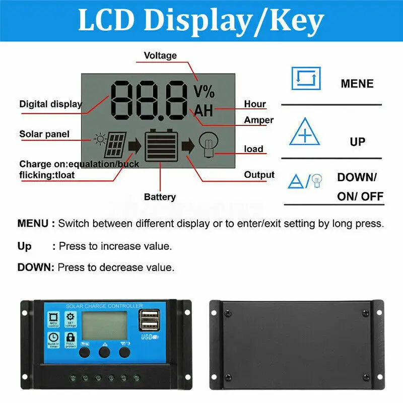 50W Solar Panel Kit Mono Cryst - Outdoor Camping Van ulasan dan harga
