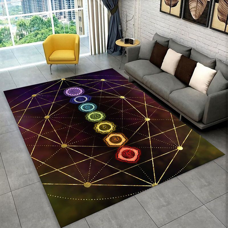 Rainbow Chakra Yoga Mandala Me - Outdoor Camping Mats Large ulasan dan harga