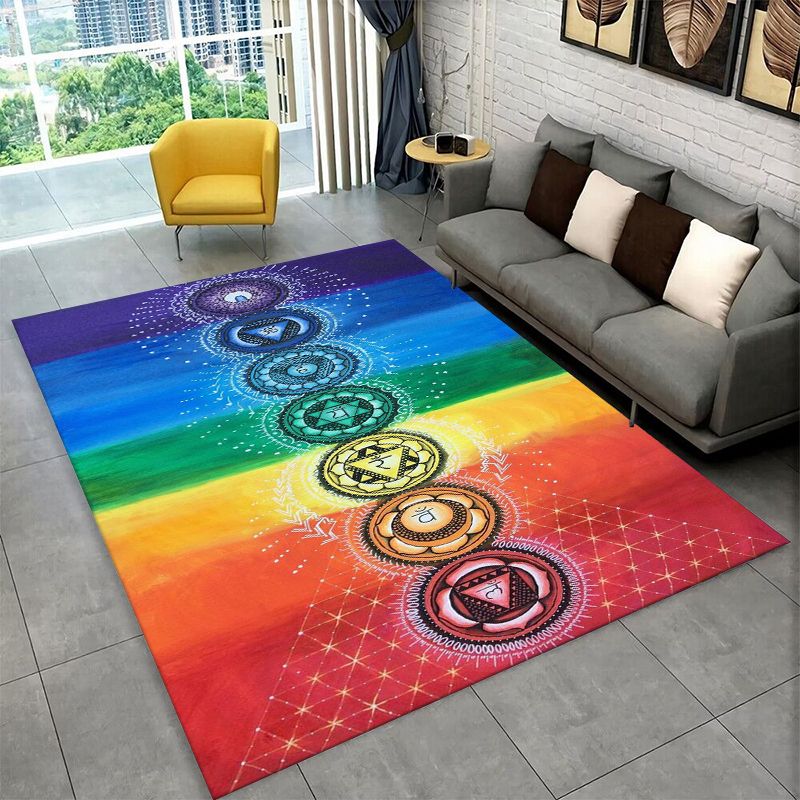 Rainbow Chakra Yoga Mandala Me - Outdoor Camping Mats Large ulasan dan harga