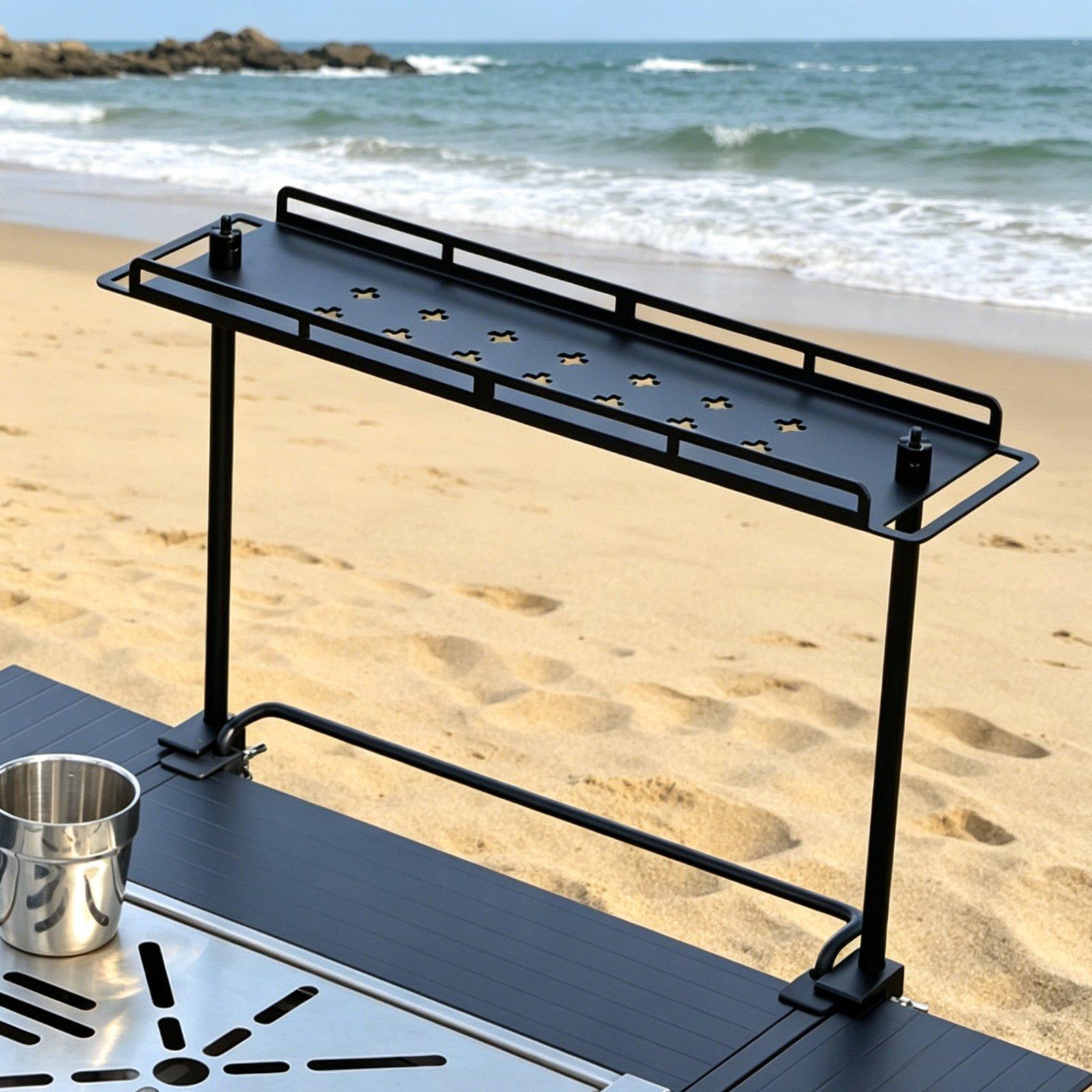 Outdoor Storage Rack Lightweig - Outdoor Camping Table With Storage ulasan dan harga