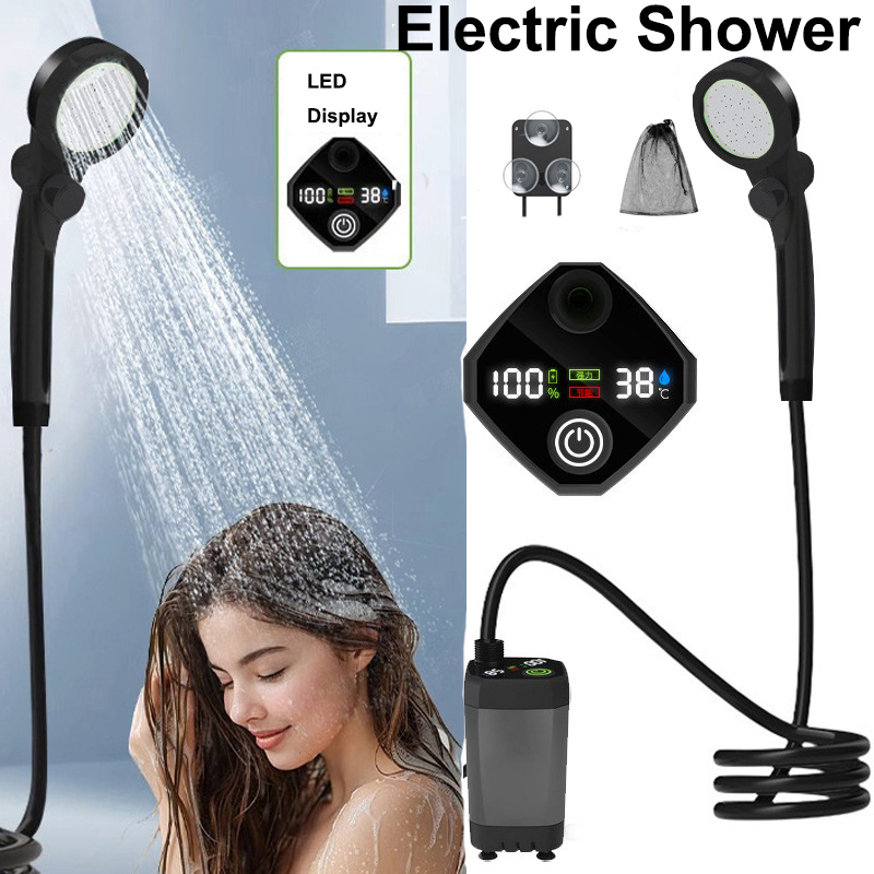 Outdoor Electric Shower Set LE - Outdoor Camping Set ulasan dan harga