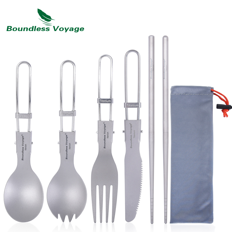 Boundless Voyage Titanium Camp - Outdoor Camping Dining Set ulasan dan harga