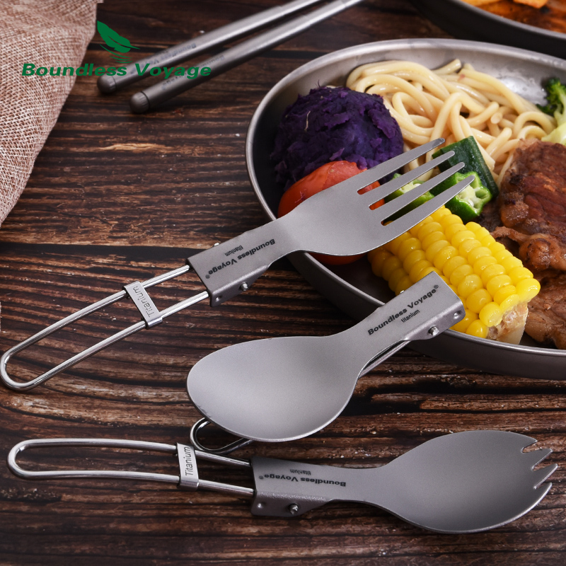 Boundless Voyage Titanium Camp - Outdoor Camping Dining Set ulasan dan harga