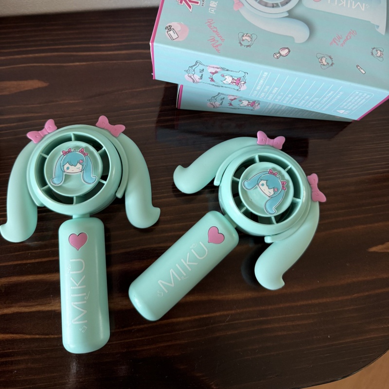Hatsune Miku Mini Handheld Fan - Outdoor Camping Japan ulasan dan harga