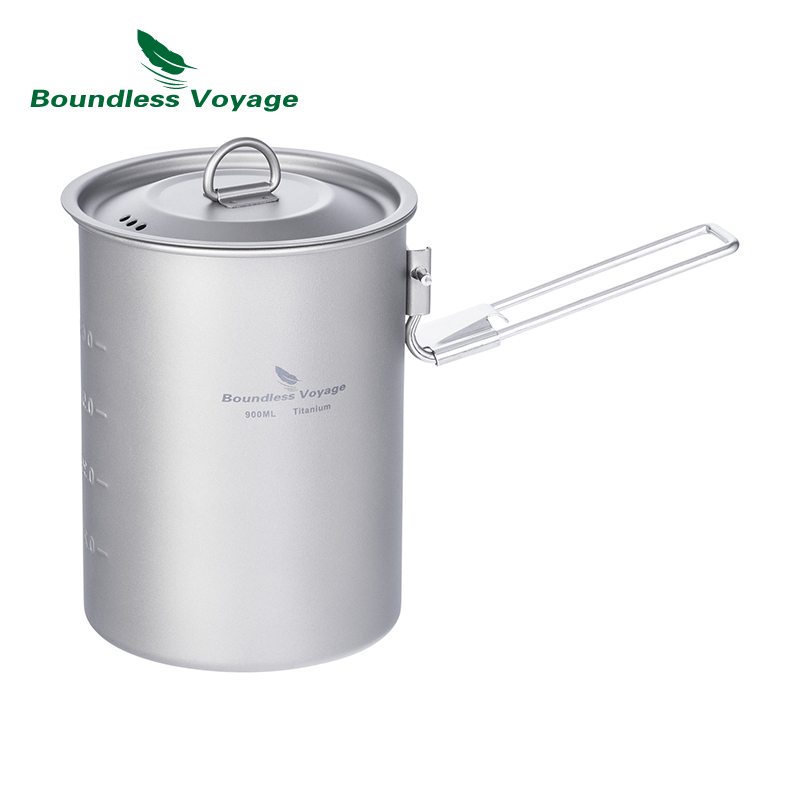 Boundless Voyage 900ml Titaniu - Outdoor Camping Dining Set ulasan dan harga