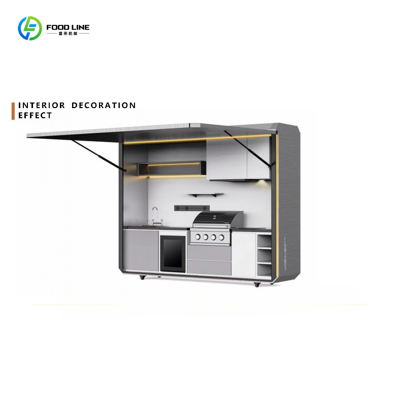 Customized Modern Modular Prem - Outdoor Camping Kitchen With Sink ulasan dan harga