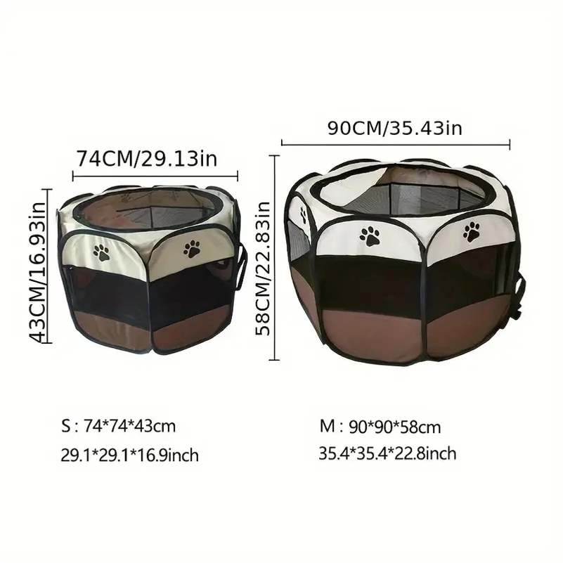 Cat maternity room octagonal p - Outdoor Camping Dog Fence ulasan dan harga