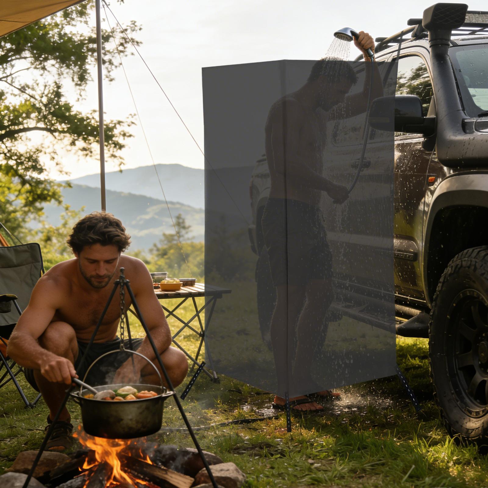 Portable Dressing Room Car Sid - Outdoor Camping Car Tent ulasan dan harga