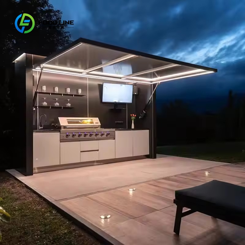 Customized Outdoor Kitchen Sta - Outdoor Camping Kitchen With Sink ulasan dan harga