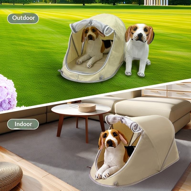 Portable Dog Tent Outdoor Sun  - Outdoor Camping Dog Fence ulasan dan harga
