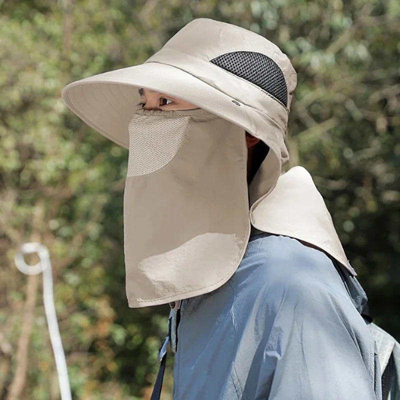 Summer Sun Hats UV Protection  - Outdoor Camping Hat ulasan dan harga