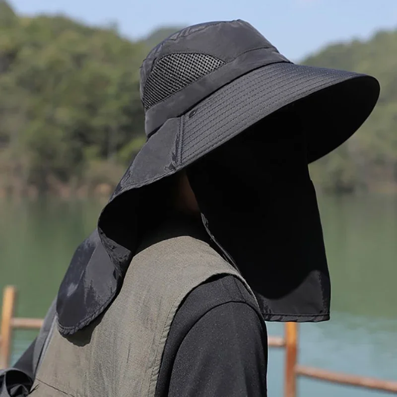 Summer Sun Hats UV Protection  - Outdoor Camping Hat ulasan dan harga