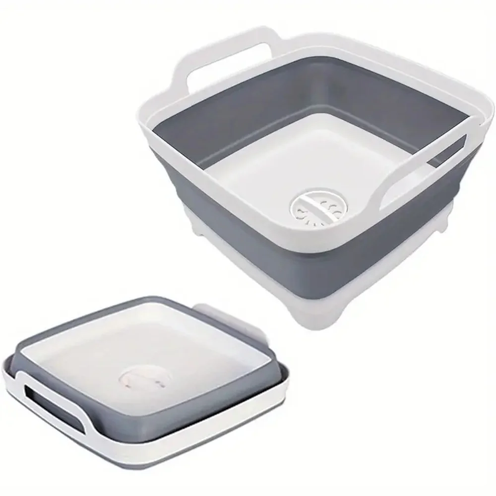 1Pc Square Fruit Vegetable Was - Outdoor Camping Kitchen With Sink ulasan dan harga