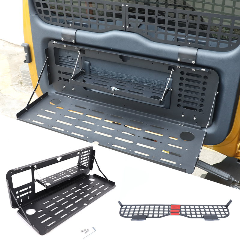 Aluminum Alloy Tailgate Storag - Outdoor Camping Table With Storage ulasan dan harga