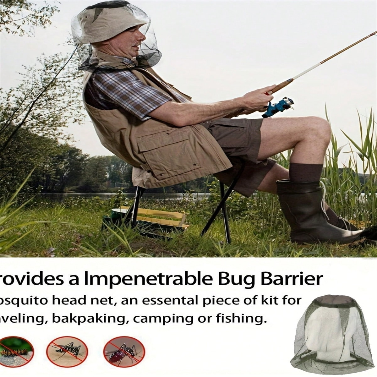 2PC Outdoor Camping and Hiking - Outdoor Camping Hat ulasan dan harga