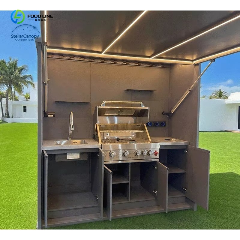 Customized Camping Outdoor Kit - Outdoor Camping Kitchen With Sink ulasan dan harga