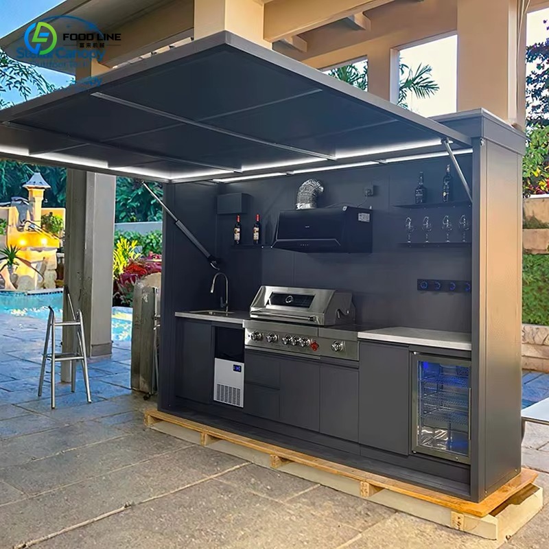 Customized Camping Outdoor Kit - Outdoor Camping Kitchen With Sink ulasan dan harga